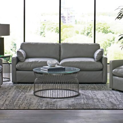 <h6>(COA) </h6><h3>GRAYSON SLOPED ARM UPHOLSTERED SOFA