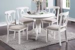 5-Pc White Dining Set in California: Elegant & Modern
