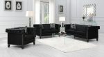 Experience Luxury and Elegance with the Reventlow Upholstered Tufted Living Room Set