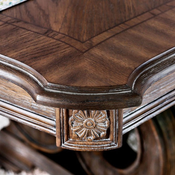 Arcadia Rustic Brown Dining Table | California's Finest