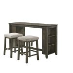 California Chic- Elevate Your Space with Churon Bar Table Set