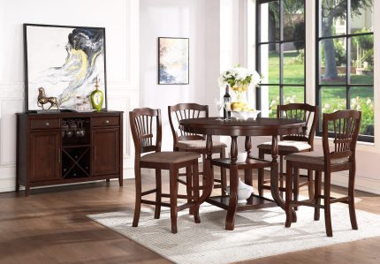 <h6>(NEW) </h6><h3>BIXBY DINING TABLE W/ 4 CHAIRS